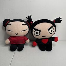 Vooz Pucca Plush Toy Anime Stuffed Animal Black Red Shirt Vintage Sok Garu picture
