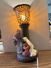 Golden Treasures Nativity with Golden Mosaic Light picture