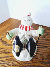 Lenox Snowman ''Downhill Slide'' Figurine picture