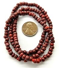Authentic Venetian REDWOOD 1600's F&I Style Pony Beads    V356 African picture