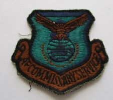 UNITED STATES U.S.A.F. AF COMMISSARYSERVICE VINTAGE PATCH picture