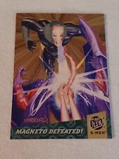 1994 FLEER ULTRA X-MEN FATAL ATTRACTIONS MAGNETO DEFEATED LIMITED EDITION #6 picture