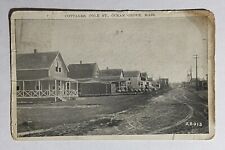 1928 Old Vintage Picture Postcard Cottages Cole Street Ocean Grove Massachusetts picture