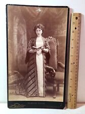 1880s actress Blanche Walsh, Benjamin Falk, oversized cabinet card photo picture