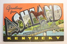 Postcard Greetings From Ashland KY K17 picture