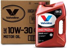 High Mileage with MaxLife Technology SAE 10W-30 Synthetic Blend Motor Oil 5 QT picture