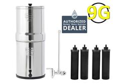 Royal Berkey Water Filter Purification System with 4 Black & 2 PF2 Filter Combo picture
