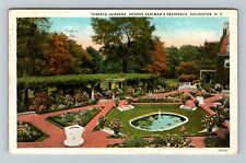 Rochester NY-New York Terrace Gardens George Eastman Res. c1929 Vintage Postcard picture