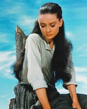 Audrey Hepburn The Unforgiven beautiful with long hair 24x36 inch Poster picture