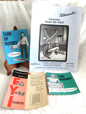 4 Vintage Vita Master Exercise Equipment Manuals Booklets Ect. picture