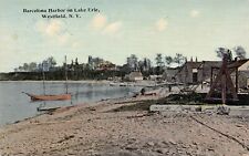 Barcelona Harbor on Lake Erie Westfield NY Postcard picture