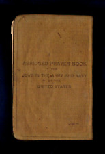 1917 WWI Abridged Prayer Book for Jews in the Army & Navy of the United States picture