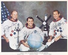 GERALD CARR & EDWARD GIBSON & WILLIAM POGUE Signed SKYLAB 4 Crew NASA Photograph picture