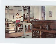 Postcard The Printing Office Williamsburg Virginia USA picture