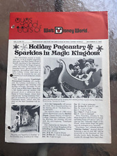 1976 Vintage Rare Disney original Document Eyes and Ears Publication. VOL.6 #51 picture
