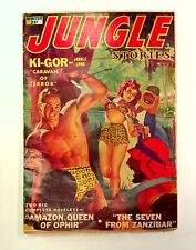 Jungle Stories Pulp 2nd Series Dec 1952 Vol. 5 #7 GD- 1.8 picture