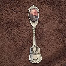 Vintage Dwight D. Eisenhower Spoon White House Pewter 1987 Fort US Presidential picture