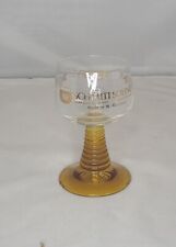 Vintage Schmitt Sohne Ribbed Cordial W German Wine Glass picture