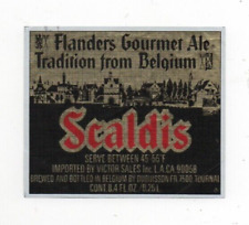 Belgium - Vintage Beer Label - Brasserie Dubuisson, Tournai - Scaldis picture