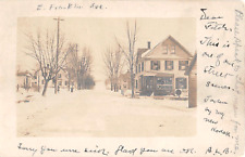 1907 RPPC Store Homes E. Franklin Ave. Pearl River NY Rockland county picture