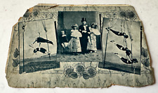 Antique Circus Postcard Germany Blue Tint picture