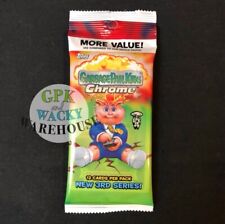 2020 GARBAGE PAIL KIDS CHROME SERIES 3 FAT PACK VALUE 12 CARDS RARE REFRACTORS picture