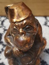 Vintage KOKO The Wise Monkey Metal Still Figural Bank-Neat picture
