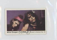1974 Dutch Gum Serie P - Printed in Holland Alice Cooper #52 06ff picture