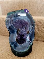 Stunning Amethyst Geode Cathedral Church 4.8 KG POLISHED FINISH GRADE A 💜P3 picture