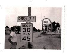 Photograph July 11,1961 South entrance of Dodge City  2 PM Lotta Malt Burger picture