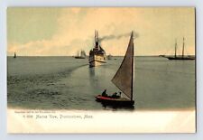 Postcard Massachusetts Cape Cod MA Provincetown Boat Ship Pre-1907 Unposted picture