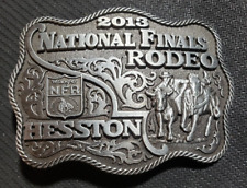 2013 Hesston NFR Limited Commemorative Belt Buckle - Actual buckle in pics picture