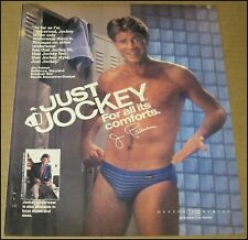 1987 Jim Palmer Jockey Underwear Brand Print Ad Vintage Advertisement 10