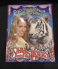 2000 Ringling Brothers and Barnum & Bailey Circus Program. Sara and the Tigers.  picture