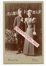 Cabinet Photo - Augusta, Wisconsin - Wedding - Couple Standing, Nice Cond picture