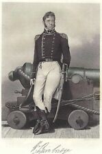 MG-206 Navy William Bainbridge Engraving Johnson Fry Publisher 8.0x10.75-inches picture