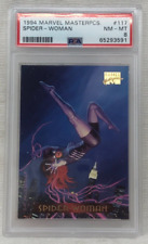 1994 Marvel Masterpieces Spider-Woman #117 Fleer PSA 8 NM-MT picture