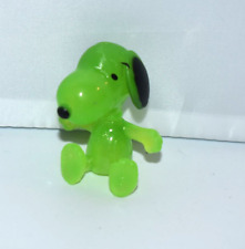 Peanuts Character from Charlie Brown Green Snoopy Pencil Topper Figure  picture