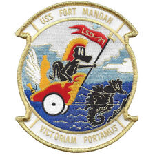 USS Fort Mandan LSD-21 Dock Landing Ship Patch picture