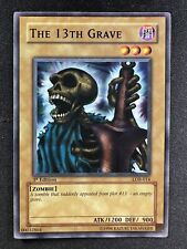 Yu-Gi-Oh TCG LOB-014 The 13th Grave 1st Edition Common Normal NM picture