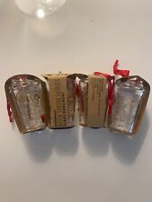 Pack of 4 Starbucks 2022 Been There Series Ohio Glass Ornament Hot Cup New picture