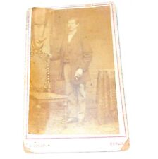 1870's Photo of a Man by A. Vogler of Berlin 4