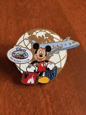 DISNEY PIN TRADING  2010 DVC VACATION CLUB MICKEY GLOBE PLANE LUGGAGE OLD LOGO picture