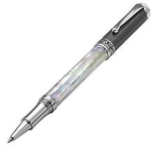 Xezo Maestro Rollerball Pen, White Mother of Pearl. DLC PVD & Chrome Plated. LE picture