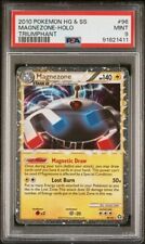 Magnezone PRIME 96/102 Holo Triumphant Pokemon Card PSA 9 MINT HGSS picture