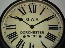 Great Western Railway, GWR Victorian Style Waiting Room Clock, Dorchester West. picture