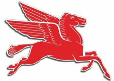 Mobil Gas Right Flying Red Horse Pegasus Metal Heavy Steel Sign Extra Large 35