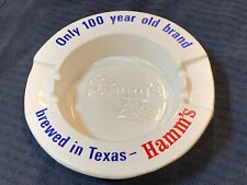 VINTAGE HAMM'S BEER ADVERTISING ASHTRAY TOBACCIANA BREWERIANA 6 INCH 3D TEXAS picture