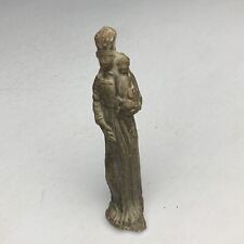 Rare Antique Handmade Religious Virgin Mary Jesus Figure Sculpture 1800’s picture