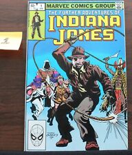 Vintage 1980s Indiana Jones Comic Lot Of 5 Issues, Marvel Comics  picture